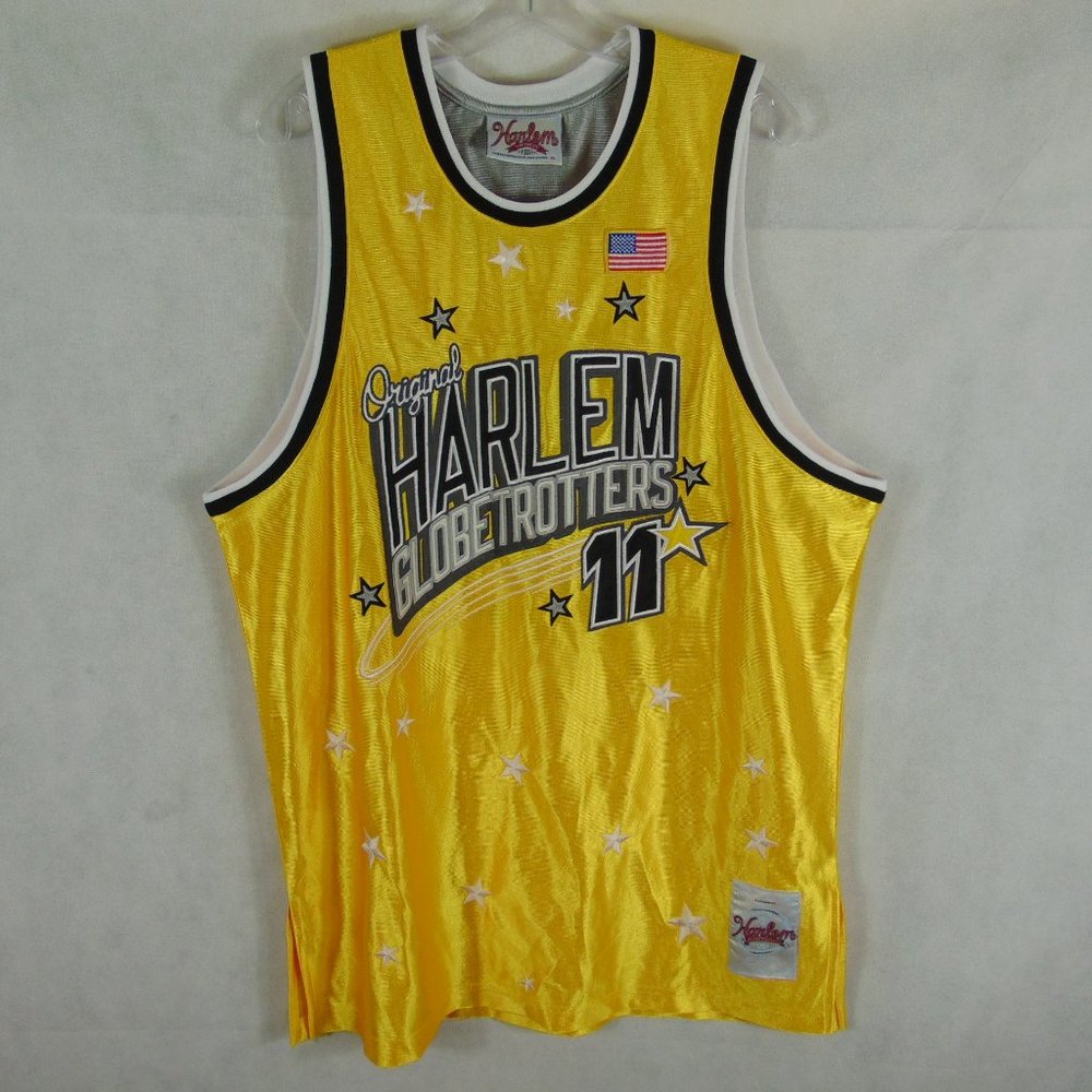 FUBU Platinum Harlem Globetrotters Jersey Men's XL